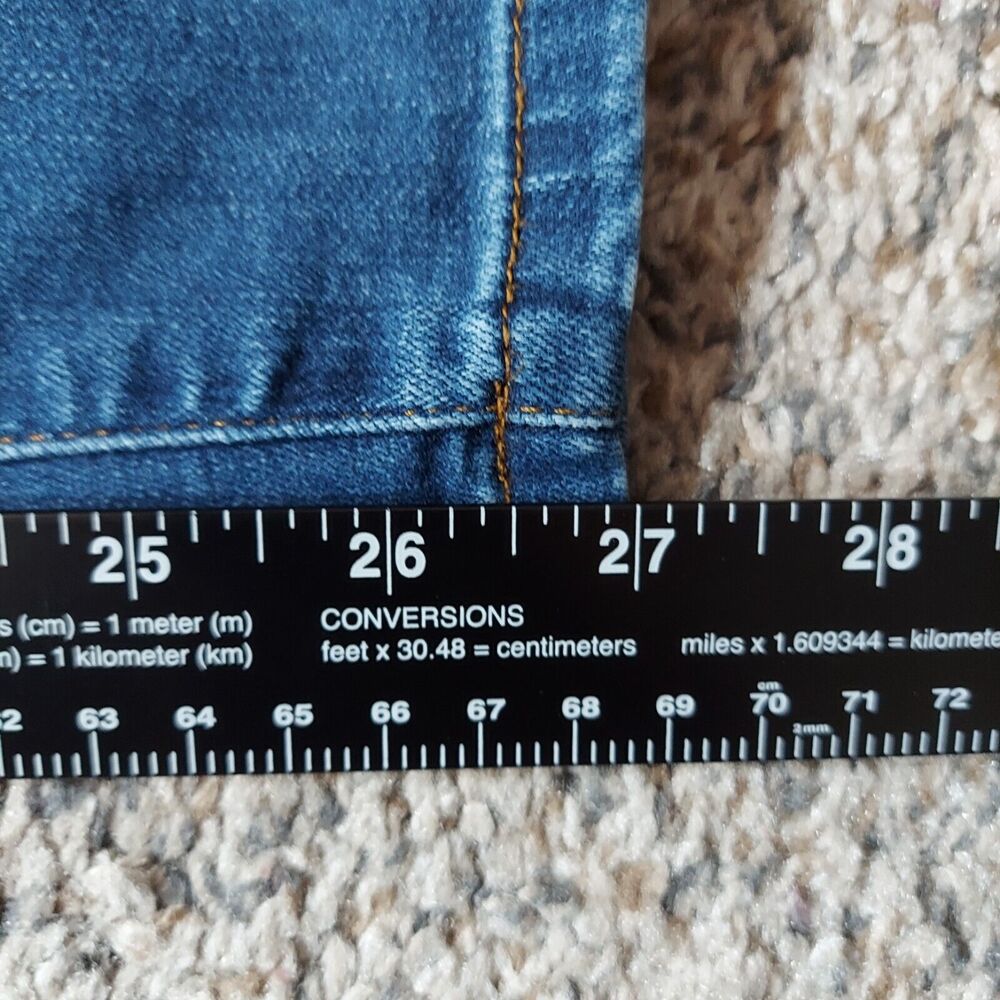 Good American Good Legs Skinny Jeans Womens 0/25 Blue Stretch Zip Fly - Picture 6 of 6